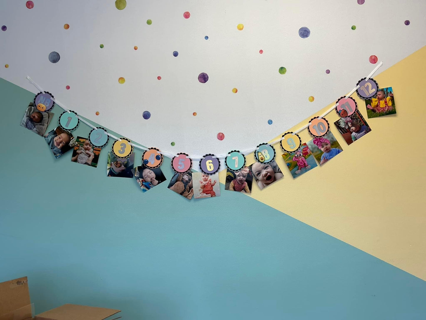 Monthly Milestone Banners