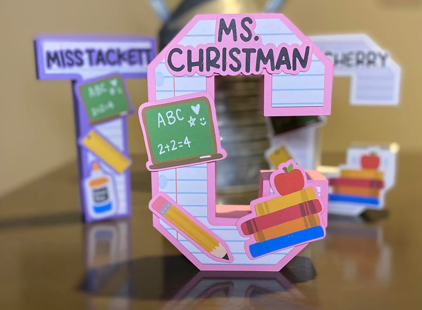 3D Letters or Numbers