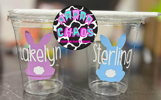 Non-reusable Cups with Straw